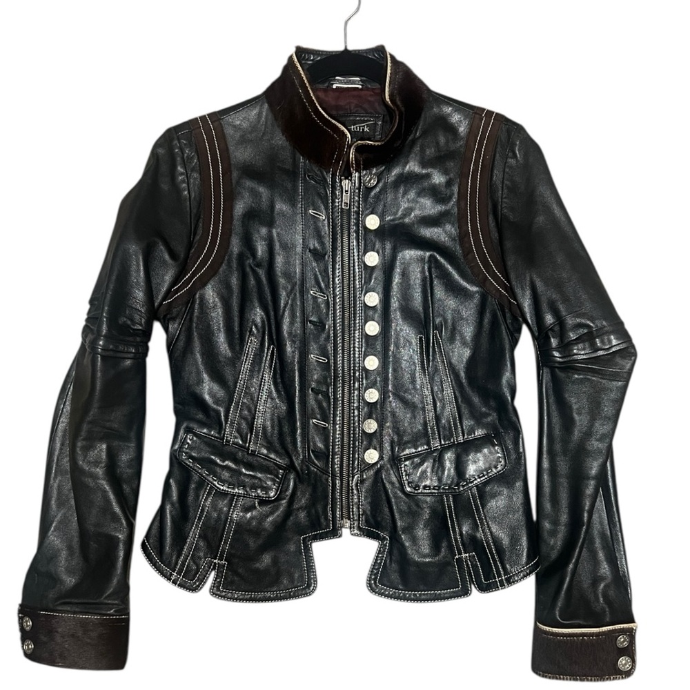 Calf hair+ Leather Jacket… it’s a banger! 🔥 - Picture 10 of 11